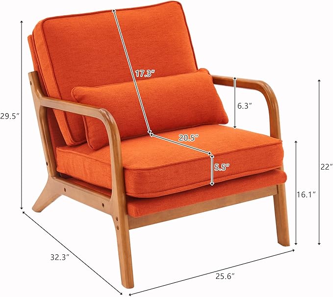 VINGLI Cozy Living Room Chairs