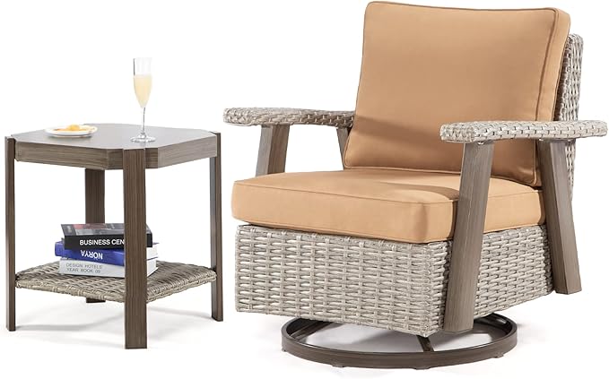 Joyside Patio Chair with Side Table