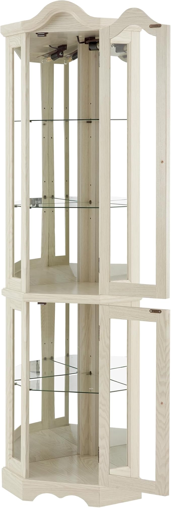 Glass Corner Display Cabinet