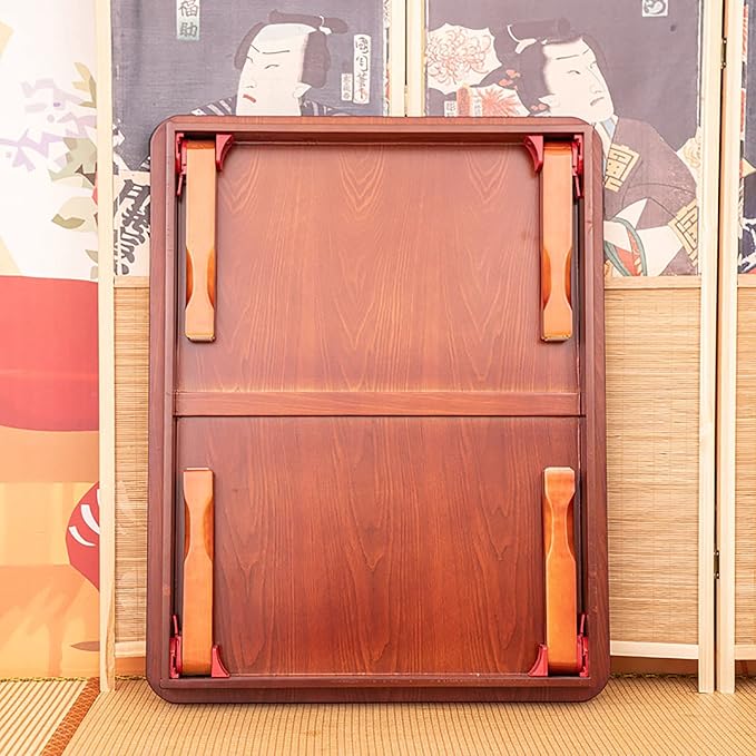 Folding Korean Dining/Tea Room Kang Low Wooden Table