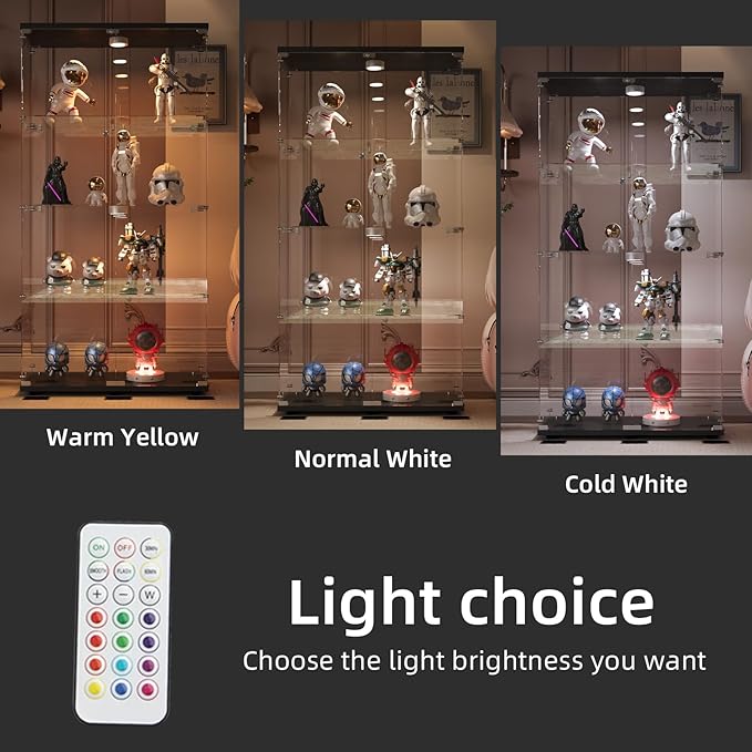 FANYUSHOW Glass Display Cabinet