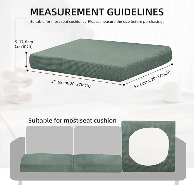 Outdoor Cushion Covers Set, Replacement