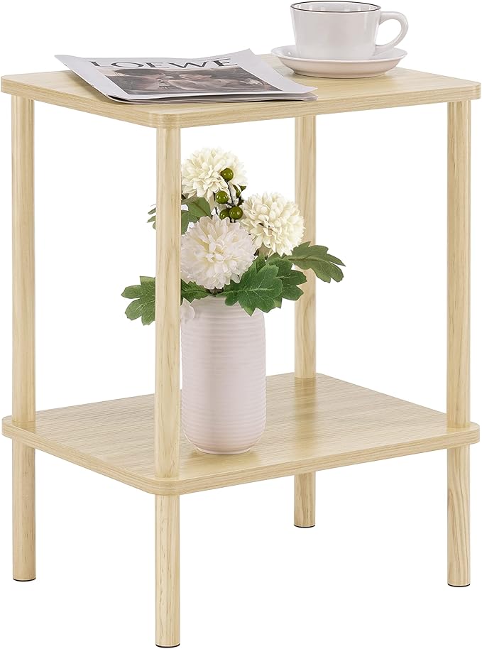 Apicizon 2 Tier End Table, Small Side Table