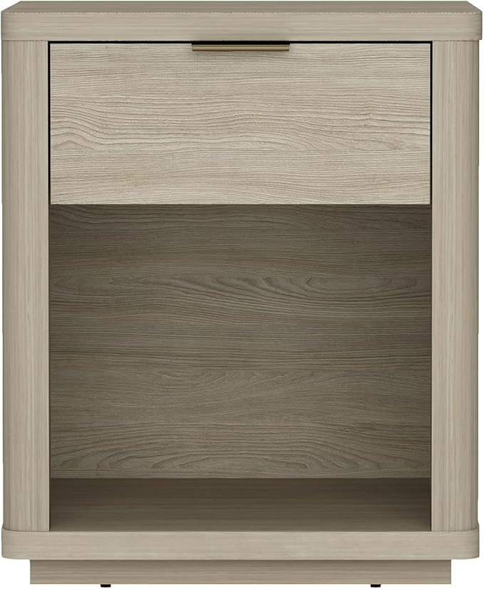 Eco-Friendly Nightstand in Natural Finish Made from Sustainable Wood