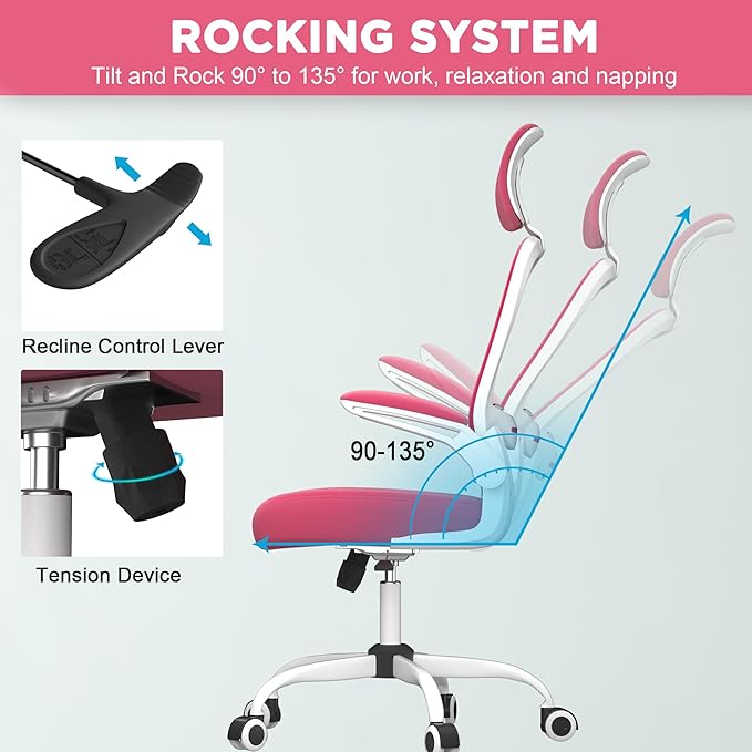 Mimoglad Office Chair, High Back Ergonomic Desk Chair