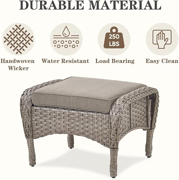 Belord Expansive 10 Pieces Outdoor Patio Furniture Set