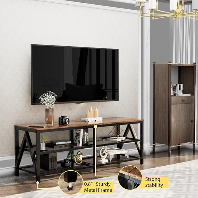 TV Stand for TVs up to 65 Inch, Entertainment Center for Living Room