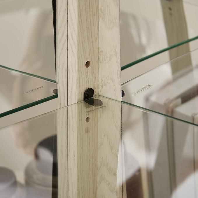 Glass Corner Display Cabinet