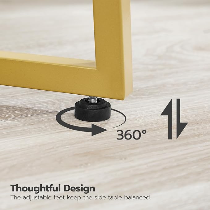 HOOBRO Side Table, Round End Accent Table