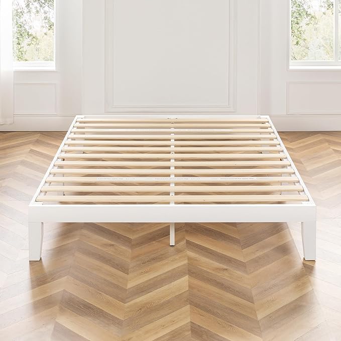 Mellow Naturalista Classic 12 Inch Solid Wood Platform Bed