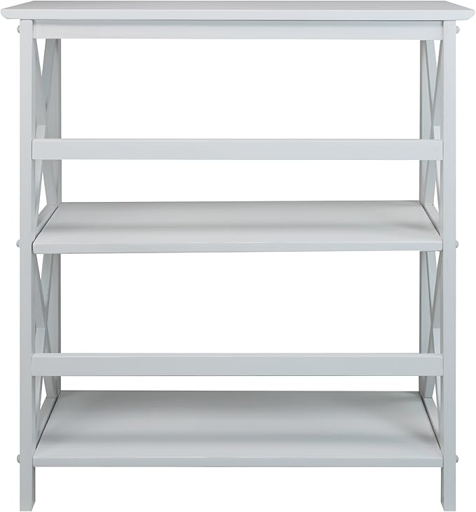 Casual Home Montego 3-Shelf Bookcase