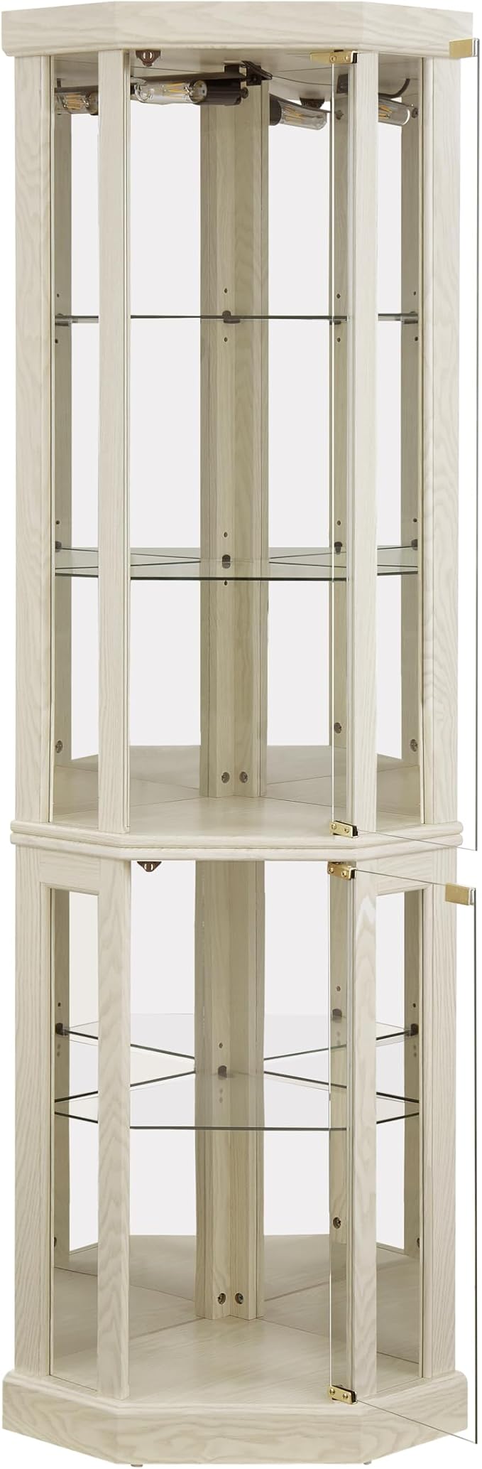 Glass Corner Display Cabinet