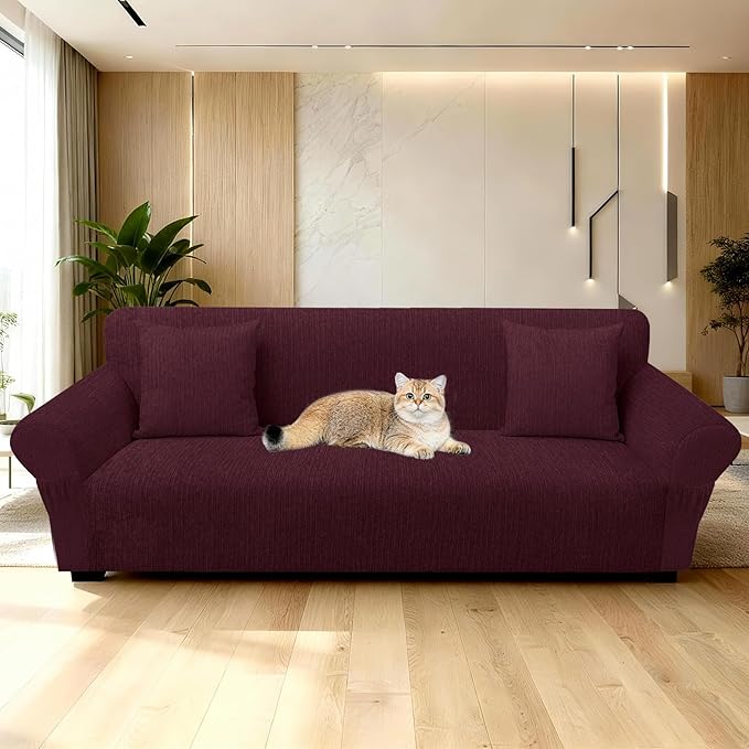 Sofa Slipcover with 2 Pillow Cover