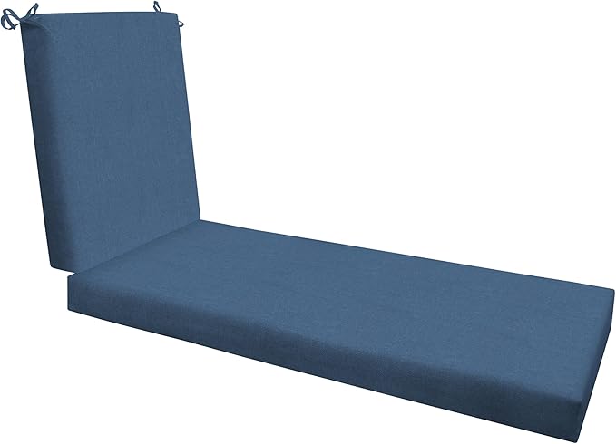 Honeycomb Outdoor Chaise Lounge Cushion