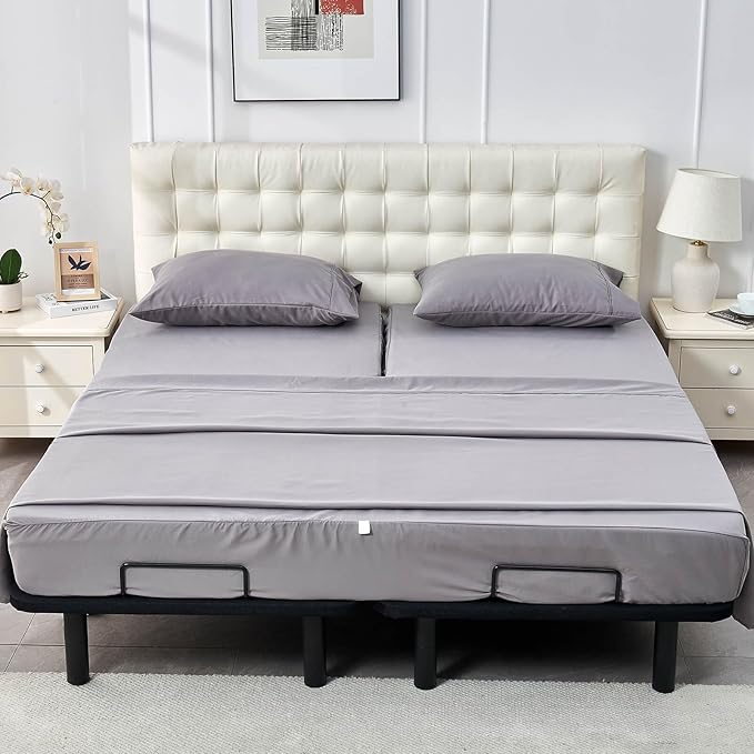 Kingnex 28-30 Split Top King Sheets Sets