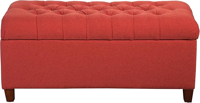 Homepop Home Decor | Tufted Ainsley Button Storage Ottoman Bench