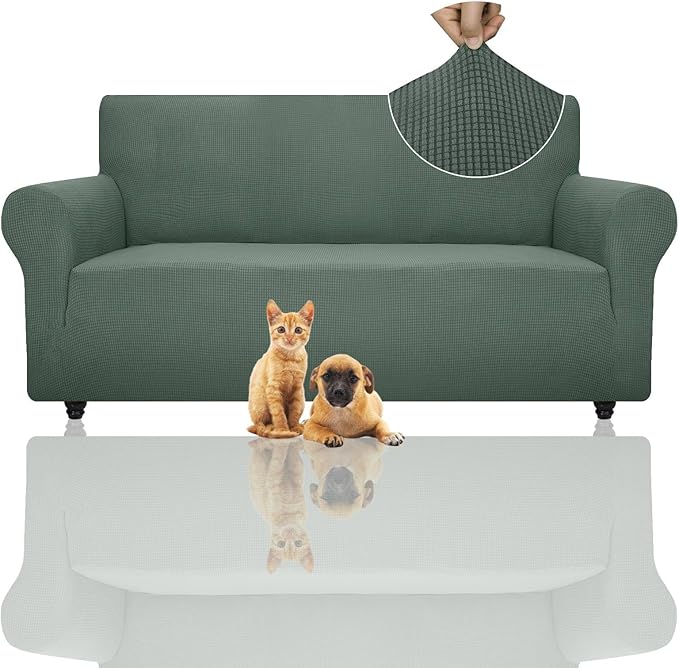 ZNSAYOTX Super Stretch Couch Cover Universal Sofa Covers