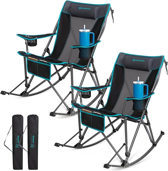 FUNDANGO Oversized Rocking Camping Chair