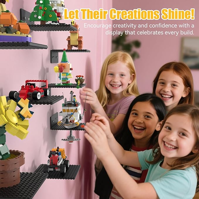 BlissBox 12-Pack Floating Shelves