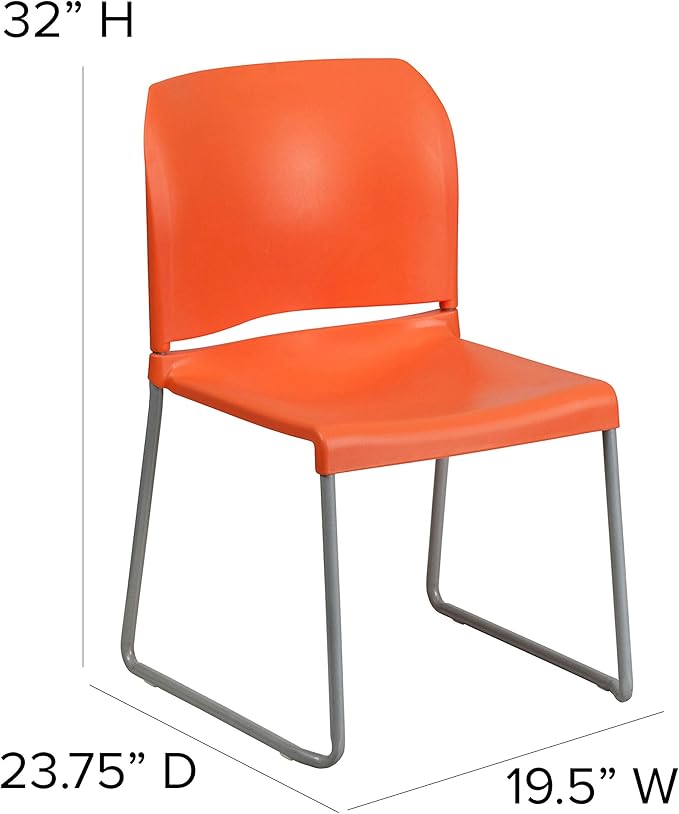 Flash Furniture Hercules Series Contoured Stacking Chairs