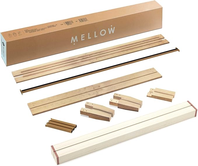 Mellow Naturalista Classic 12 Inch Solid Wood Platform Bed