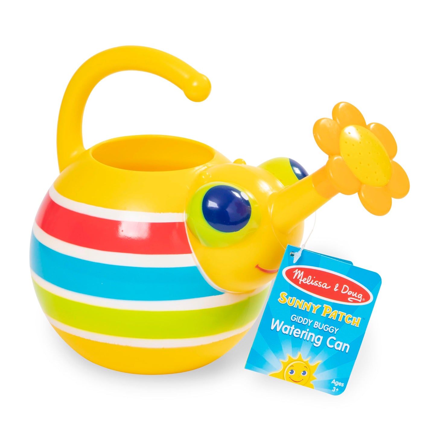 Melissa & Doug Sunny Patch Giddy Buggy Watering Can with Flower-Shaped Spout