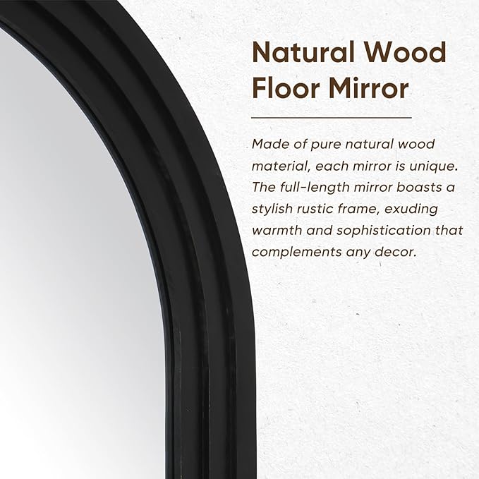 Full Length Mirror, Oversized Stand Up Mirrors Large Wall Mirrors, Wall Mounted