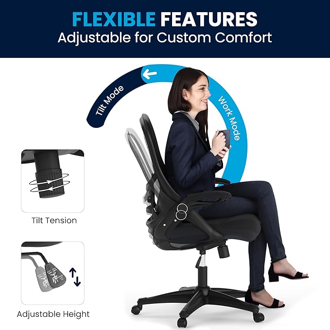 Flash Furniture Porter High-Back Swivel Office Chair