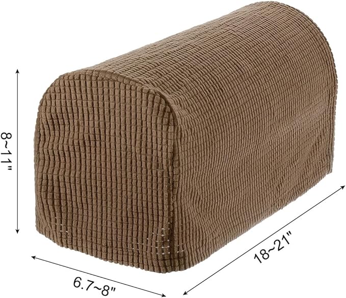 uxcell Stretch Armrest Covers Armchair Anti-Slip