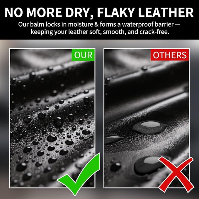 Leather Recoloring Balm and Leather Repair Kit