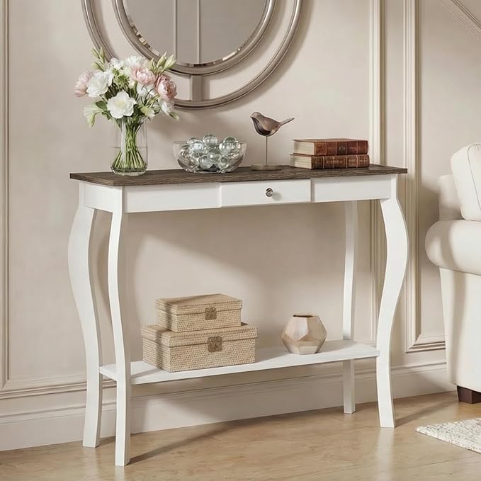 ChooChoo Narrow Farmhouse Console Table