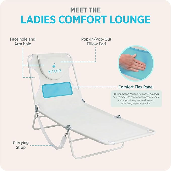Ostrich the Ladies Comfort Lounger