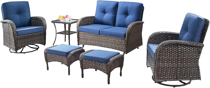 Belord 6 Piece Patio Conversation Sets