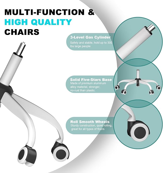 Mimoglad Office Chair, High Back Ergonomic Desk Chair