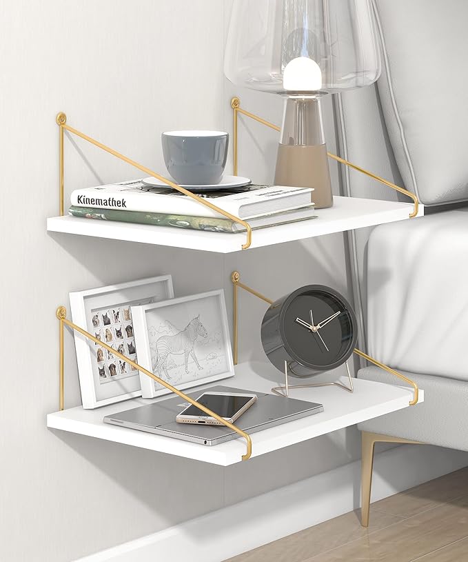 Afuly 12 Inch Deep Floating Shelves