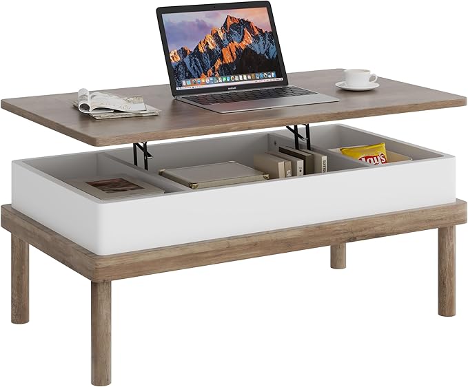 Shintenchi Coffee Table, Lift Top Coffee Table