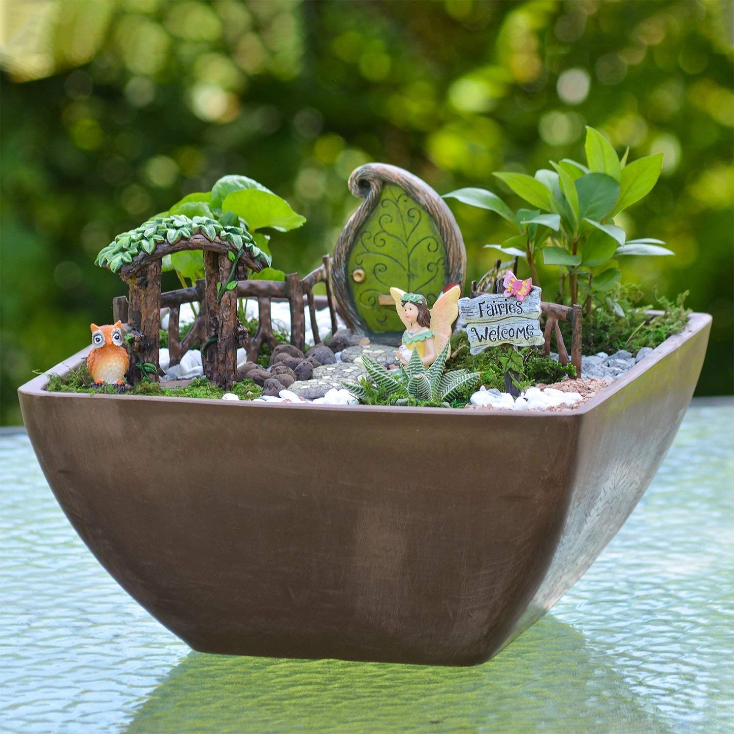 Arcadia Garden Products Charming Forest Fairy Garden Kit