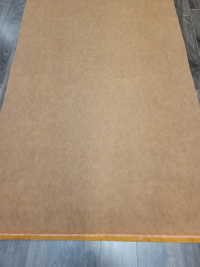 NAT Leathers | Desert Tan Tumbled Nubuck Soft Faux Vegan Leather PU | 3 Yard