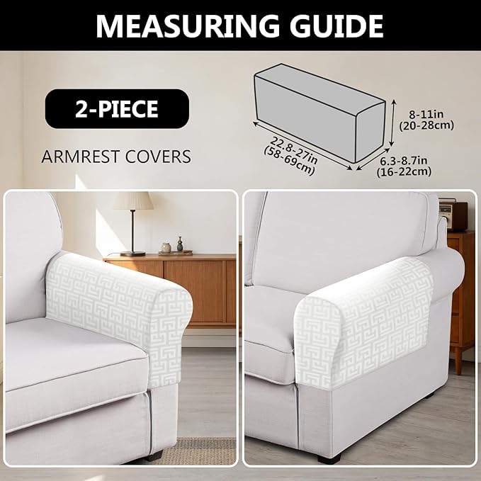 UNBBRRL Stretch Couch Armrest Covers
