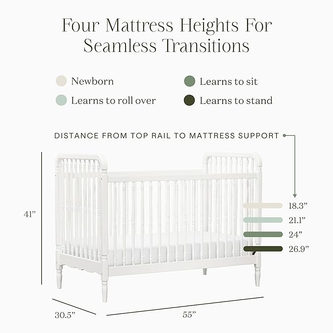 Namesake Liberty 3-in-1 Convertible Baby Crib