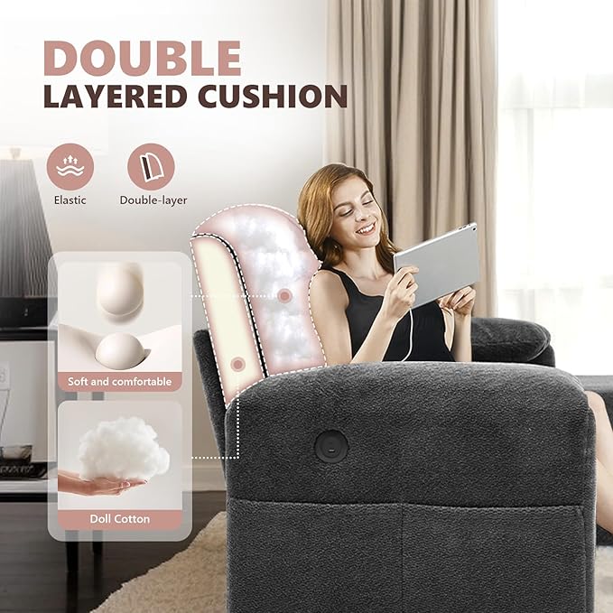 VINGLI Convertible Sofa Bed Couches