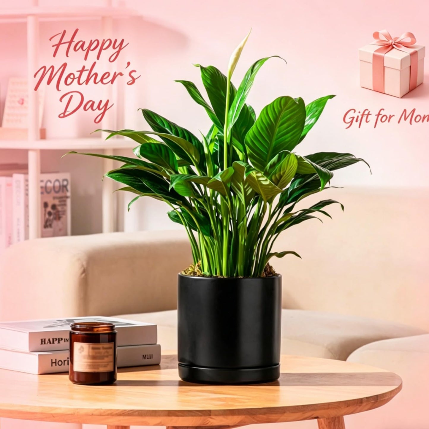 vancasso Ceramic Plant Pots, 3 Piece Planters for Indoor Plants, 4.25+5.25+6.25 Inch Flower Pots with Drainage, Plant Pots Indoor for Succulent, Pothos, Snake Plant and Money Tree, Etc (Black)