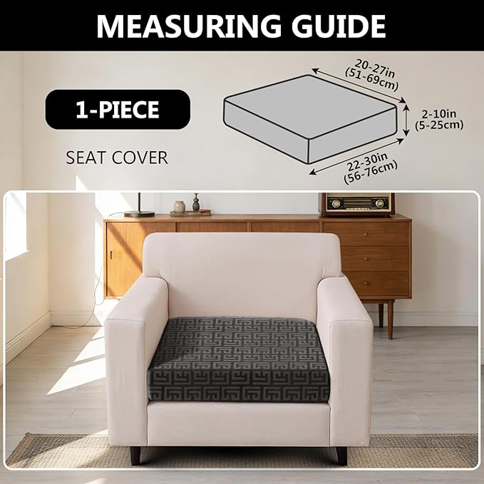 UNBBRRL Stretch Couch Cushion Cover
