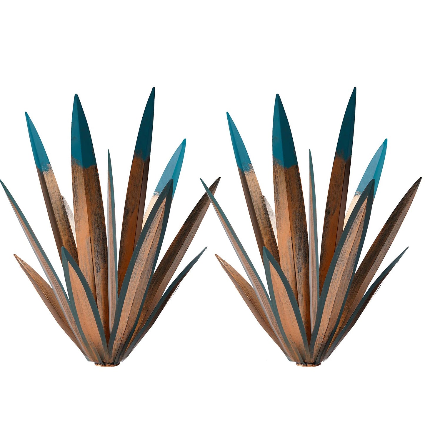 VChymm 2pcs Metal Tequila Country Sculpture DIY Tequila Plant Home Decor Country Tequila Garden Ornament Indooutdoor Statuette Patio Lawn Patio Stake Decoration Gift to The Garden 12“