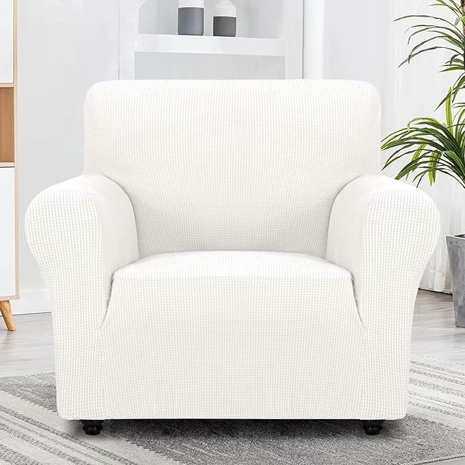 ZNSAYOTX Super Stretch Chair Slipcover Universal Sofa Chair Covers