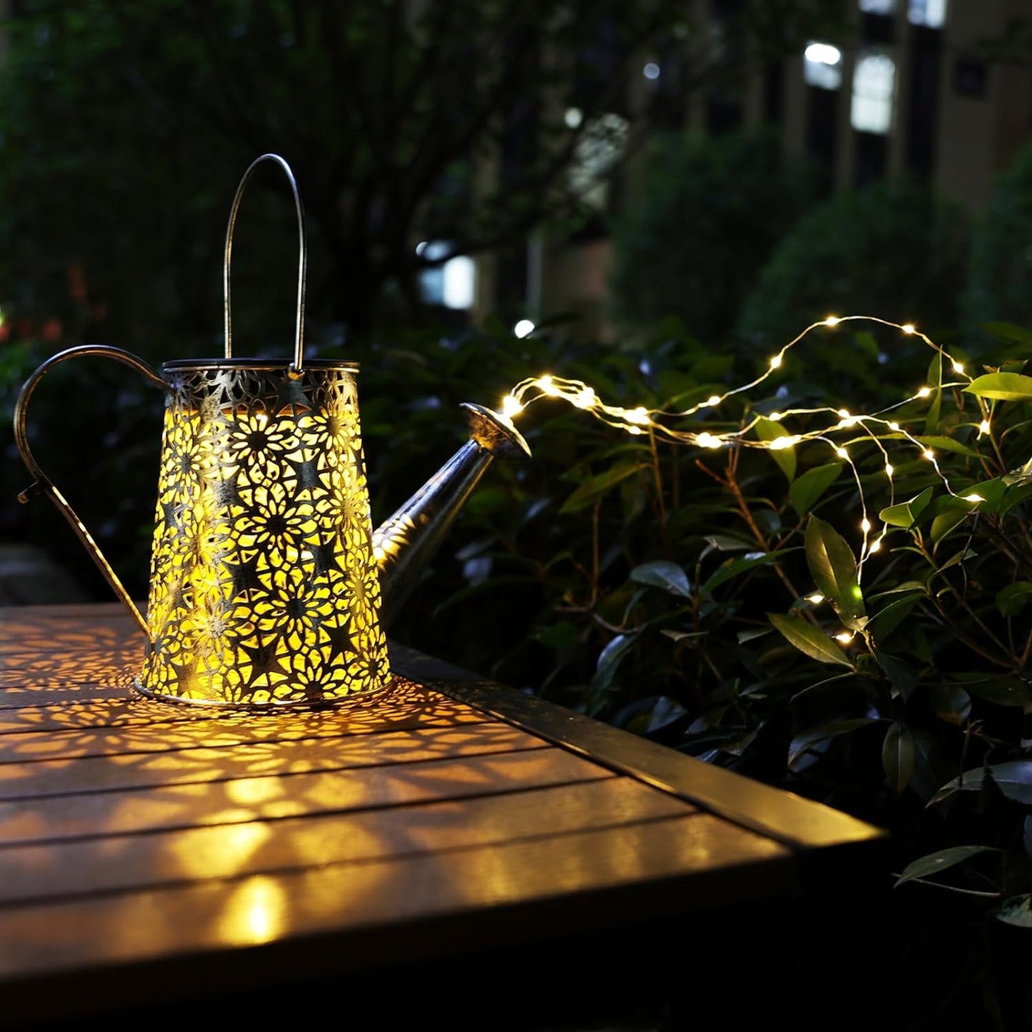 Vcdsoy Solar Watering Can Lights, 2 Pack Retro Large Hanging Solar Lights Outdoor Decorative Waterproof Garden Decor for Outside Patio Yard Porch Lawn, Gardening Gifts for Mom Women Grandma Birthday