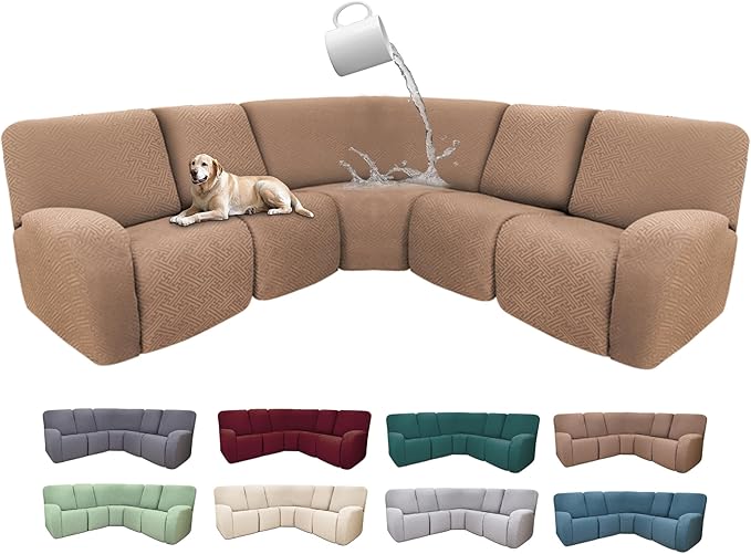 100% Waterproof Sectional Recliner Couch Covers