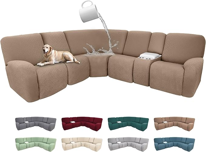 100% Waterproof Sectional Recliner Couch Covers