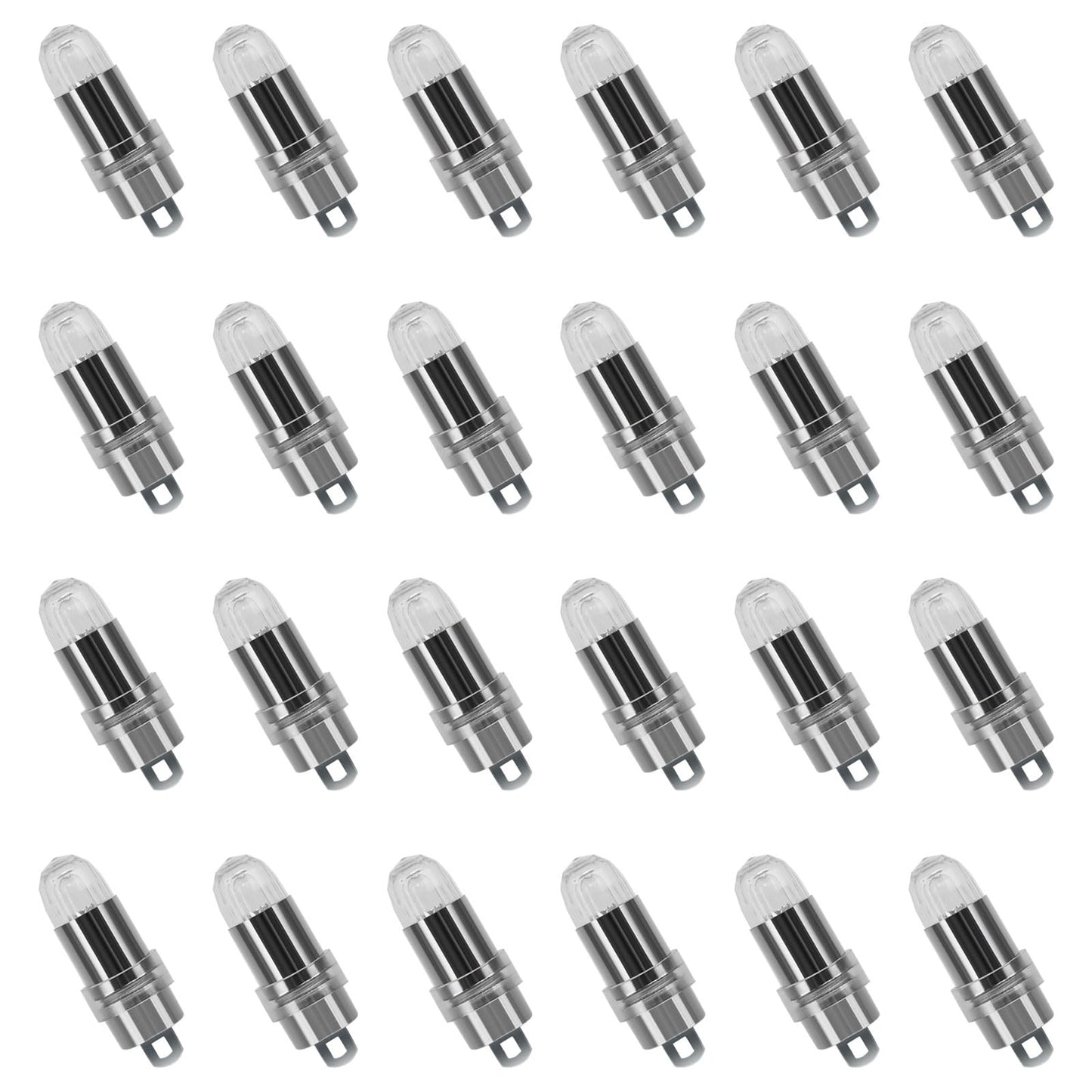 24x Battery Operated LED Party Lights Seasonal Lighting for Balloons Paper Lanterns, Waterproof - Warm White