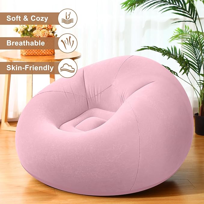 Realspring 6 9 12 Pcs Inflatable Bean Bag Chairs